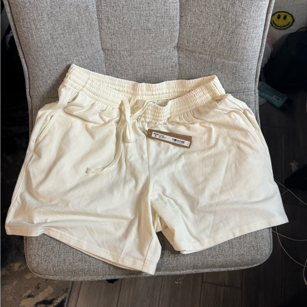 SKIMS cotton jersey short in marble size Xs